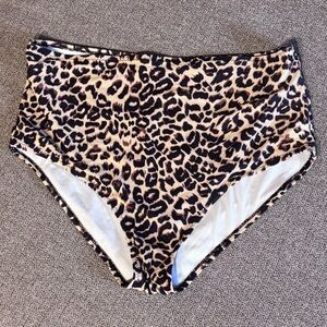Leopard Print Women's Shorts